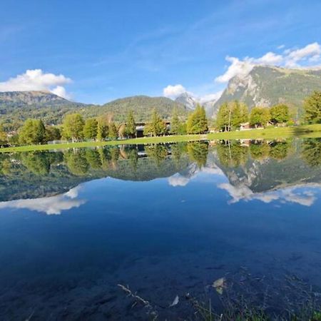 Charmant Mobilhome A 2 Pas Remontes Ski Samoëns Dış mekan fotoğraf